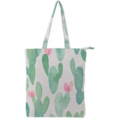 Photography-backdrops-for-baby-pictures-cactus-photo-studio-background-for-birthday-shower-xt-5654 Double Zip Up Tote Bag by Sobalvarro