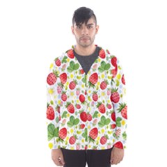 Huayi-vinyl-backdrops-for-photography-strawberry-wall-decoration-photo-backdrop-background-baby-show Men s Hooded Windbreaker by Sobalvarro