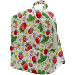 Huayi-vinyl-backdrops-for-photography-strawberry-wall-decoration-photo-backdrop-background-baby-show Zip Up Backpack by Sobalvarro