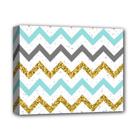 Chevron  Deluxe Canvas 14  X 11  (stretched) by Sobalvarro