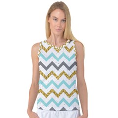 Chevron  Women s Basketball Tank Top by Sobalvarro