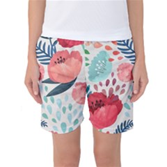 Floral  Women s Basketball Shorts by Sobalvarro