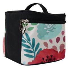 Floral  Make Up Travel Bag (small) by Sobalvarro