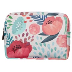 Floral  Make Up Pouch (medium) by Sobalvarro