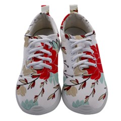 Floral Pattern  Athletic Shoes by Sobalvarro