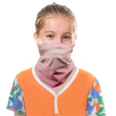 Pink Blush Gradient Ombre Colors Face Covering Bandana (kids) by SpinnyChairDesigns