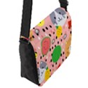 Cats and fruits  Flap Closure Messenger Bag (S) View2