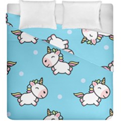 Unicorns  Duvet Cover Double Side (king Size) by Sobalvarro
