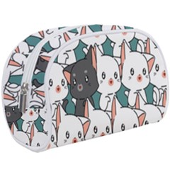 Seamless-cute-cat-pattern-vector Makeup Case (large) by Sobalvarro