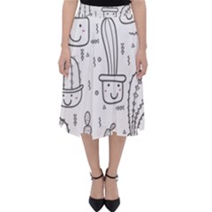 Cactus Classic Midi Skirt by Sobalvarro