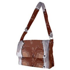 Sexy Boobs Breast Cleavage Woman Full Print Messenger Bag (m)