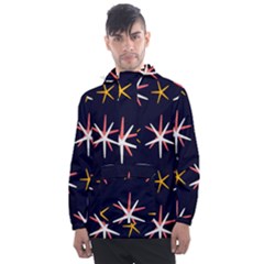 Starfish Men s Front Pocket Pullover Windbreaker by Mariart