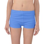 True Cornflower Blue Color Boyleg Bikini Bottoms