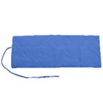 True Cornflower Blue Color Roll Up Canvas Pencil Holder (S)