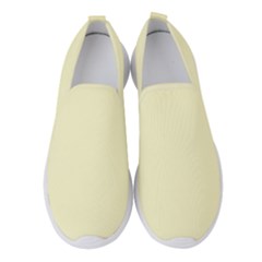 True Cream Color Women s Slip On Sneakers by SpinnyChairDesigns