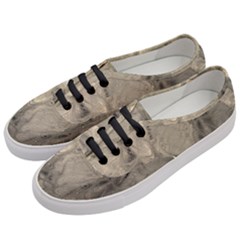 Abstract Tan Beige Texture Women s Classic Low Top Sneakers by SpinnyChairDesigns