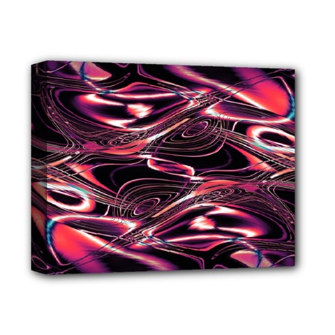 Abstract Art Swirls Deluxe Canvas 14  X 11  (stretched) by SpinnyChairDesigns