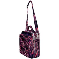 Abstract Art Swirls Crossbody Day Bag by SpinnyChairDesigns