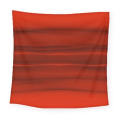 Scarlet Red Ombre Square Tapestry (large) by SpinnyChairDesigns