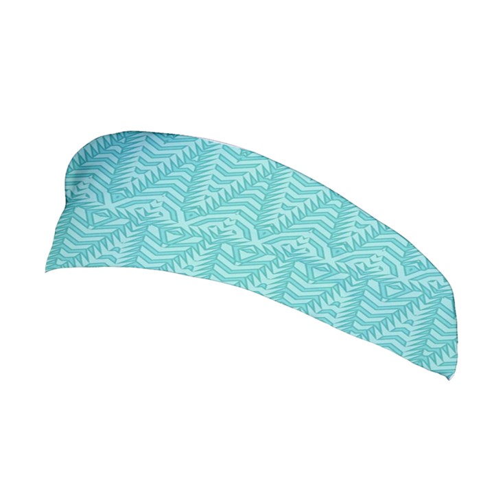 Boho Teal Pattern Stretchable Headband