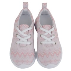 Boho Pastel Pink Pattern Running Shoes by SpinnyChairDesigns