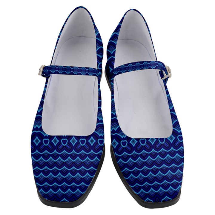 Cobalt Blue  Women s Mary Jane Shoes