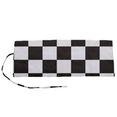 Chequered Flag Roll Up Canvas Pencil Holder (s) by abbeyz71