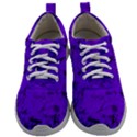Electric Indigo Music Notes Mens Athletic Shoes View1