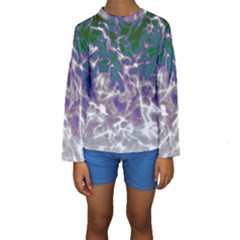 Ninth Level  Kids  Long Sleeve Swimwear by MRNStudios