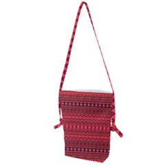 Boho Bittersweet Pink  Folding Shoulder Bag by SpinnyChairDesigns