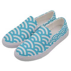 Waves Men s Canvas Slip Ons by Sobalvarro