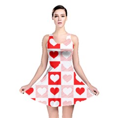 Hearts  Reversible Skater Dress by Sobalvarro