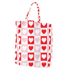 Hearts  Giant Grocery Tote by Sobalvarro