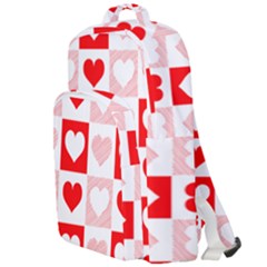 Hearts  Double Compartment Backpack by Sobalvarro