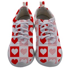 Hearts  Mens Athletic Shoes by Sobalvarro