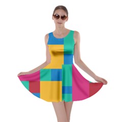 Squares  Skater Dress by Sobalvarro