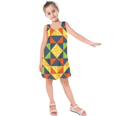 Africa  Kids  Sleeveless Dress by Sobalvarro