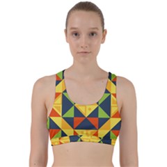 Africa  Back Weave Sports Bra by Sobalvarro