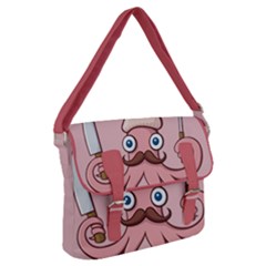 Squid Chef Cartoon Buckle Messenger Bag