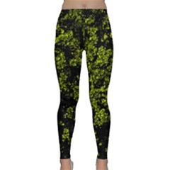 Nature Dark Camo Print Classic Yoga Leggings by dflcprintsclothing