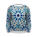 Arabic Geometric Design Pattern  Women s Sweatshirt View1