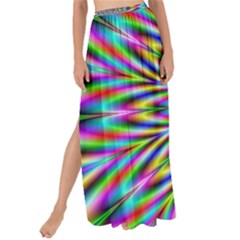 Psychedelic Wormhole Maxi Chiffon Tie-up Sarong by Filthyphil