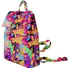 Psychedelic Geometry Buckle Everyday Backpack by Filthyphil