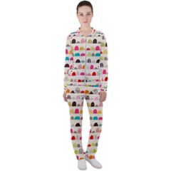 Scandinavian Folk Art Rainbow Road Casual Jacket And Pants Set by andStretch