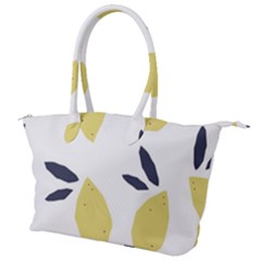 Laser Lemons Canvas Shoulder Bag by andStretch