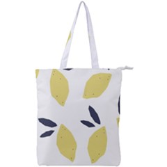 Laser Lemons Double Zip Up Tote Bag by andStretch