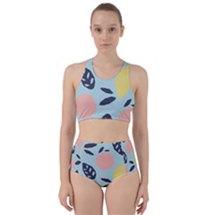 Orchard Fruits Racer Back Bikini Set by andStretch