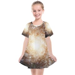 Galaxy Space Kids  Smock Dress by Sabelacarlos