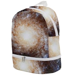 Galaxy Space Zip Bottom Backpack by Sabelacarlos
