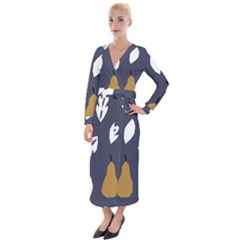 Pattern 10 Velvet Maxi Wrap Dress